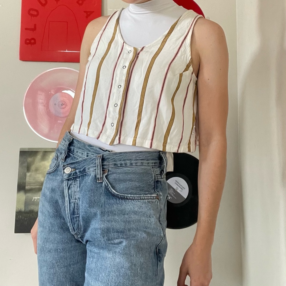 backless surfer girl tank top